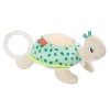 Fehn 054026 Mini Peluche Musicale Tortue Douillette avec Fixation - Mélodie « Berceuse de Mozart » - Pour Bébés dès 0 Mois - 