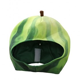 1 Pc Couvre-chef Pastèque Chapeau De Pastèque De Nouveauté Accessoires De Cosplay De Noël Melon Habille Le Masque De Casquett