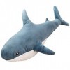 OUTEYE Jouet en Peluche de Requin de Dessin animé - 45 cm, poupée de Requin Animaux Aquatiques de locéan, Cadeau danniversa
