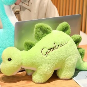 Alomejor Jouets en Peluche de Dinosaure Doux, Poupées danimaux en Peluche Mignonnes pour Enfants, Poupées en Peluche de Dino