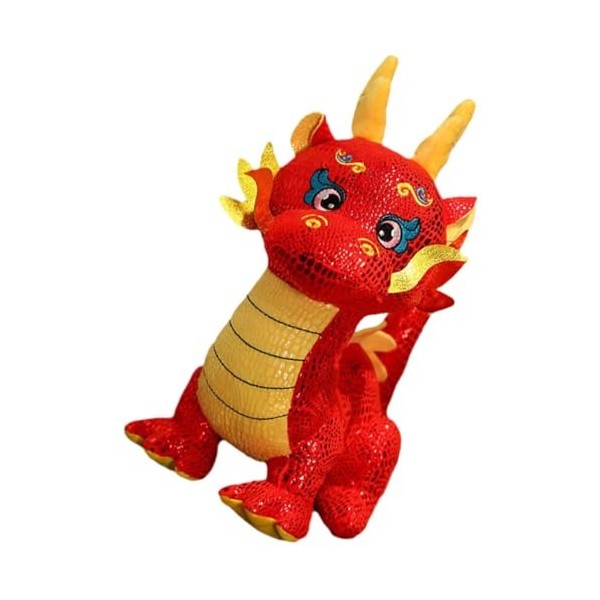 NAMOARLY Jouet De Dragon en Peluche Jouet De Dragon en Peluche Animaux en Peluche Mignons Dragon Jouet du Nouvel an Dragon An