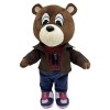 Kanye Bear Lot de 1/2 jouets en peluche pour garçon, jouet en peluche amusant de dessin animé