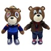 Kanye Bear Lot de 1/2 jouets en peluche pour garçon, jouet en peluche amusant de dessin animé