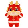 Uozonit Année de la poupée Dragon,Peluche du Zodiaque Mascotte Dragon 2024 | Peluche Dragon du Zodiaque Chinois 2024, décorat