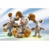 Schaffer Souris en Peluche 22 cm Eddie