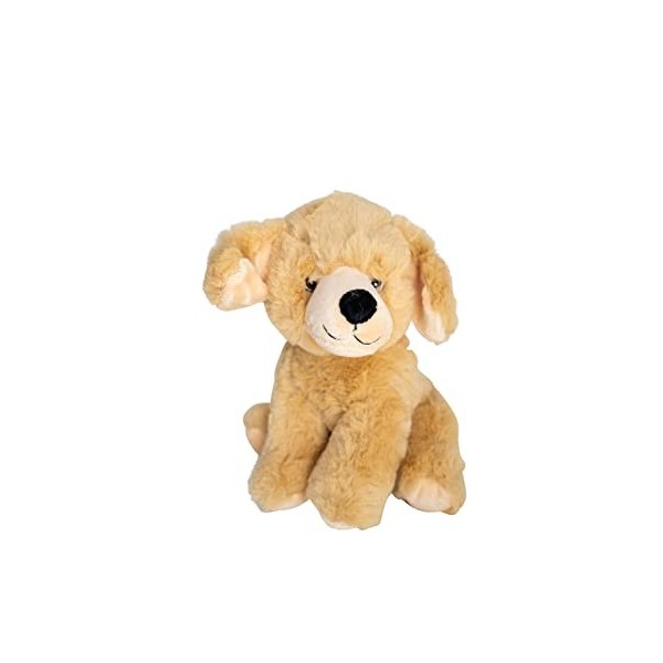 HEITMANN DECO Peluche Pet Golden Retriever, env. 20 cm, Durable – 100% matériaux recyclés