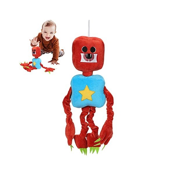 Qepakui Boxy Boo Plush, Project Boxy Boo Plush Toy, Peluche Poppy Playtime Boxy Boo, New Plushie Playtime Star Devil Plush Bo