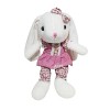 Peluche lapin, jouet en peluche lapin doux en coton de 40 cm, animal en peluche citrouille portable, animal en peluche lapin 