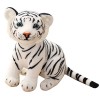 Peluche Bébé Tigre 22cm, Tigre Réaliste Peluche Animal en Peluche Jouets Animaux Mignons Jouet en Peluche Animaux de Jungle p