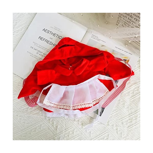 Jupe De Poupée en Peluche Ours De 30 Cm, Accessoires Vestimentaires pour Canard Jaune Lalafanfan, Ensemble De Vêtements DHab