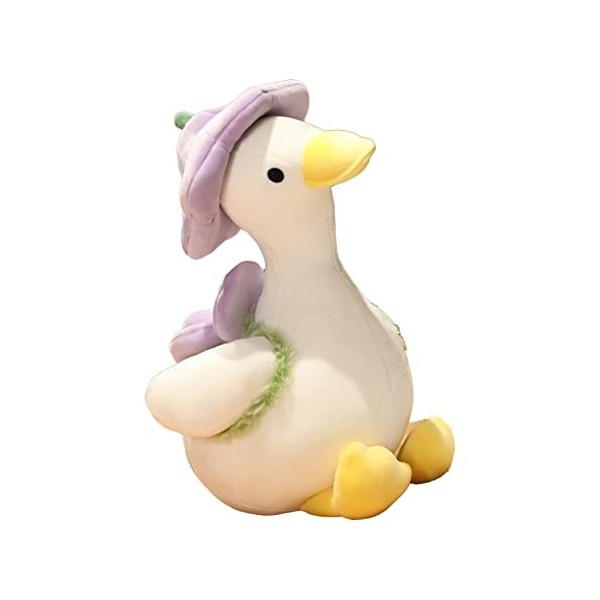 DULRLLY Jouet en Peluche doie, Peluche de Canard, Peluche de Canard Jaune, Peluche Kawaii pour Garçon, Filles, Cadeau de Pou