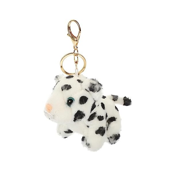 HONMEET Porte-clés En Peluche Pendentif Clé En Peluche Fournitures De Sac Porte-clés Animal De La Jungle Porte-clés Girafe Jo