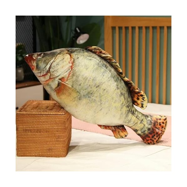 KiLoom Simulation Drôle Poisson Jouets en Peluche Peluche Animal Doux Carpe Oreiller en Peluche Coussin De Sommeil Créatif po