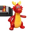 irshi Jouet en Peluche Dragon, Peluche de Dragon en Peluche Porte-Bonheur PP, Peluche de Mascotte danimal du Zodiaque, Peluc