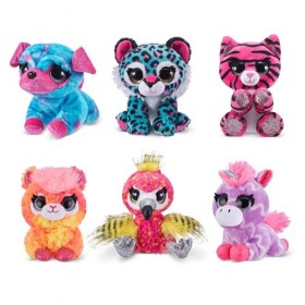 Coco Surprise Lot de 3 Jouets en Peluche Fluo Ultra Doux, Les Styles Peuvent Varier Animal Neon, 9612, Taille Unique