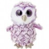 Ty - Beanie Boos - Peluche Moonlight la Chouette, TY36325, Violet / Blanc, 15 cm