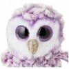 Ty - Beanie Boos - Peluche Moonlight la Chouette, TY36325, Violet / Blanc, 15 cm