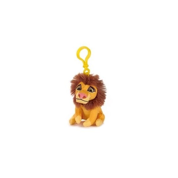 Whitehouse Le Roi Lion Bagclip Peluche 11 cm Porte-clés 5 personnages différents, original The Lion King – Peluche super douc