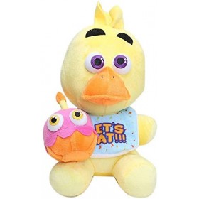 FNAF Poupée Five Nights Game Chica Poupée en Peluche Cadeau danniversaire pour Fille