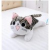 4 Styles 30 cm Chat en Peluche Jouets Chat Chi en Peluche Poupée Douce Animal Poupées Fromage Chat Jouets en Peluche Poupées 