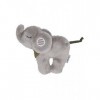 Sterntaler Mini peluche bébé unisexe - Mini animal de jeu éléphant Eddy - Jouet pour bébé - Jouet de motricité - Gris