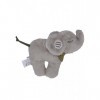Sterntaler Mini peluche bébé unisexe - Mini animal de jeu éléphant Eddy - Jouet pour bébé - Jouet de motricité - Gris