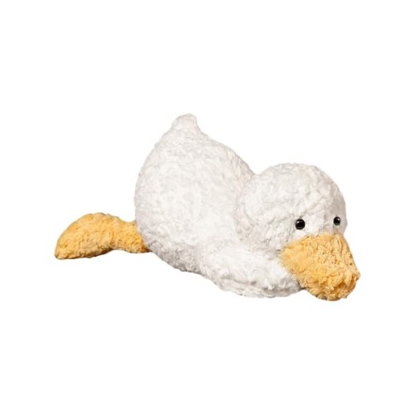 Peluche de canard - Oreiller câlin de canard doux 13 pouces,Oreiller de câlin de canard doux en peluche de canard blanc, joue