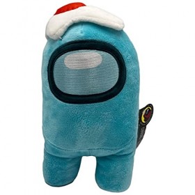 ENVI Among Us Peluche 30 cm Bleu Clair