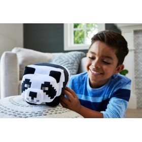 Minecraft Assortiment Peluches 20 Cm À L’Effigie des Personnages De Jeux Vidéos, avec Costumes Emblématiques Et Détails Pixél