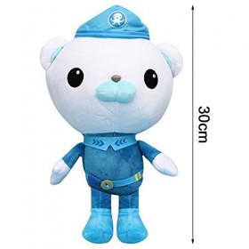 IFHDO Peluche Jouet, 30 CM Barnacles Jouet en Peluche de Corps The Octonauts en Poupées Jouet Étreignant de Dessin Animé Doux