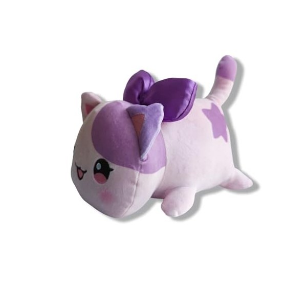 Peluche Chat,Jouet Bebe 6 Mois en Mignonne Chaton Douce, Peluche Kawaii pour Les Enfants, Cadeau Filles Femme Maman Saint-Val