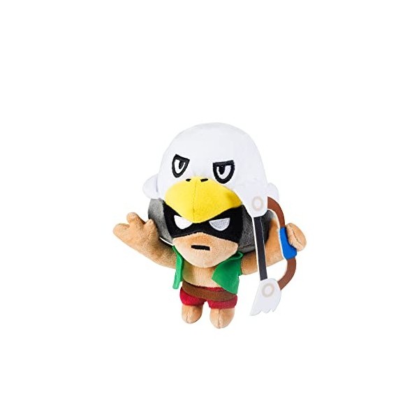 P.M.I. TRADING & ENTERPRISE LTD Brawl Stars S1 BRW7060F Peluche Bo, 16,5 cm, Taille Unique