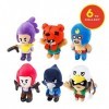 P.M.I. TRADING & ENTERPRISE LTD Brawl Stars S1 BRW7060F Peluche Bo, 16,5 cm, Taille Unique