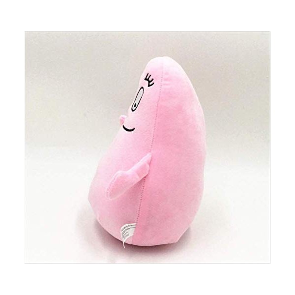 LAARNT 23cm Barbapapa en Peluche Rose，Jouet de Poupée en Peluche Rose Doux et Confortable，Cadeaux pour Enfants garçons et Fil