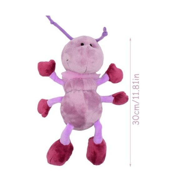 Animal en De Fourmi Fourmi en Peluche De 30CM avec Écharpe Peluches De Fourmi Douces Peluche De Fourmi avec Écharpe en Peluch