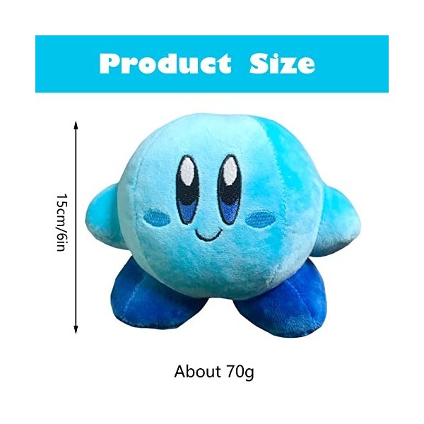 WKxinxuan Peluche, 12CM Bleu Peluche, Poupée Soft Stuffed Doll Plush Peluche Anime Doux Peluches Poupee Cadeau Anniversaire P