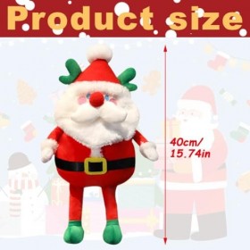 KedidO Peluche Santa Claus Jouet Ornement, 1Pc Santa Poupée Enfants en Peluche, Santa Poupée Doux en Peluche Jouet, Parfait N