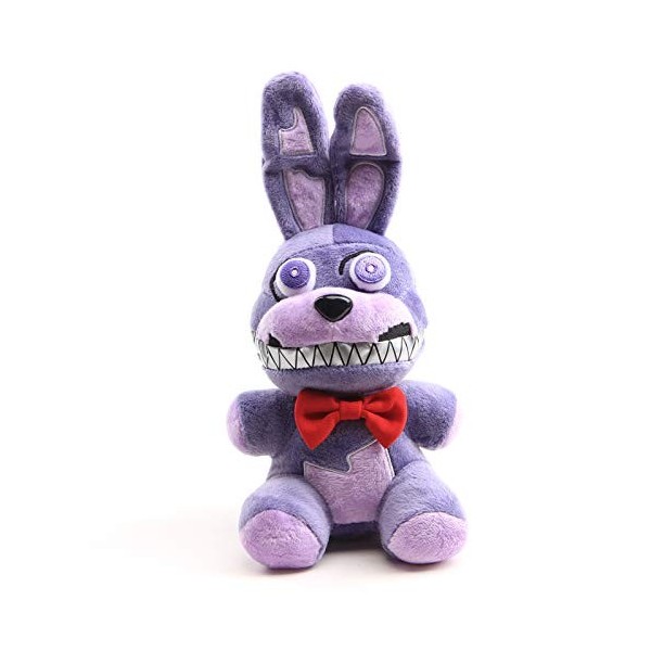 uiuoutoy FNAF Peluche lapin Bonnie de cauchemar Five Nights At Freddys