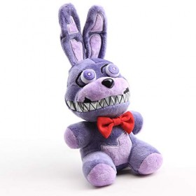 uiuoutoy FNAF Peluche lapin Bonnie de cauchemar Five Nights At Freddys