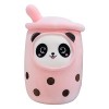 XPJBKC 35 cm Peluche Bubble Tea, Peluche Panda Boba Coussin, Peluche Panda Kawaii Boba Bubble Tea Peluche, Boba Peluche Oreil