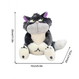 Luci-fer Jouet en peluche Luci-fer en forme de chat de Cinde-rella 30/45,2 cm