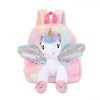 Ynredee Sacs à Main Licorne pour Enfants,Sac a Main Petite Fille,Adorable sac à dos licorne en peluche, mini sac à dos pour f