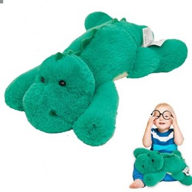 fanelod Oreiller lesté en Peluche Animale | Ours Polaire en Peluche lesté Doux | Animaux Peluches Jouet Pliable Doux Câlin Am