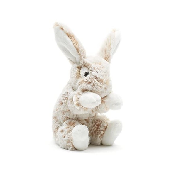 Uni-Toys - Lapin à oreilles tombantes, petit - marron foncé chiné - super doux - 15 cm hauteur - lapin en peluche - peluche