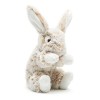 Uni-Toys - Lapin à oreilles tombantes, petit - marron foncé chiné - super doux - 15 cm hauteur - lapin en peluche - peluche