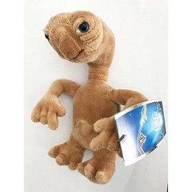 TETE E.T. 463152 Figurine en Peluche Extra-terrestre Marron 15 cm