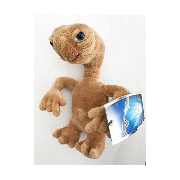 TETE E.T. 463152 Figurine en Peluche Extra-terrestre Marron 15 cm