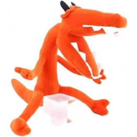 Rainbow Freinds Peluche Kawaii Poupée Night Orange Lézard Monstre Jouets en Peluche Cadeau danniversaire pour Fan de Jeu Liv