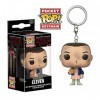 Funko Pop! Keychain: Stranger Things - Eleven With Eggo - No Wig - Stranger Things + Kellogg - Mini-figurine en Vinyle à Co