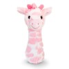 tachi Peluche bébé 15 cm, doudou girafe rose doudou enfant hochet